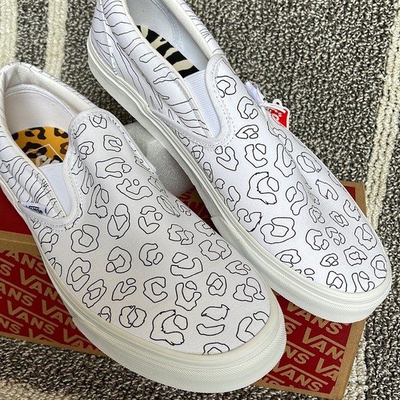 Vans Classic Slip-On U-Paint Leopard/Zebra WMNS - Picture 9 of 16